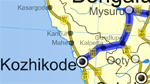 NH212 National Highway 212 in Kerala Route Map