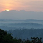 Sunrise from Parai Kovil, Thirivananthapuram