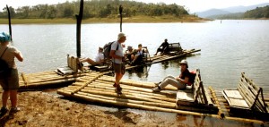 River rafting in Periyar