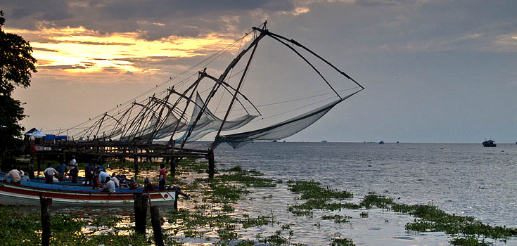 Chinese Fishing Nets at Fort Kochi