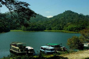 Boating at Thekkady Kerala